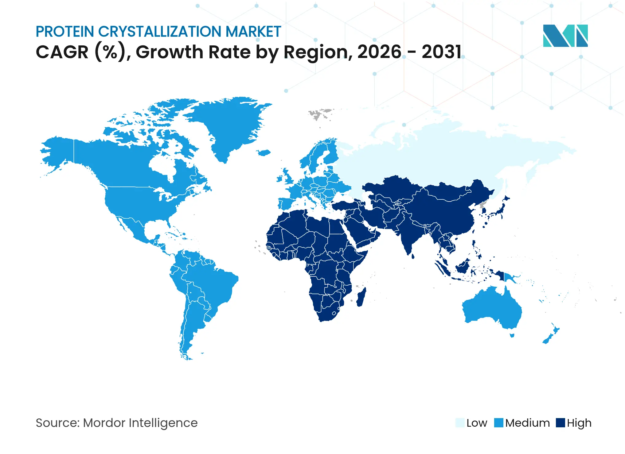 Protein Crystallization Market CAGR (%), Growth Rate by Region