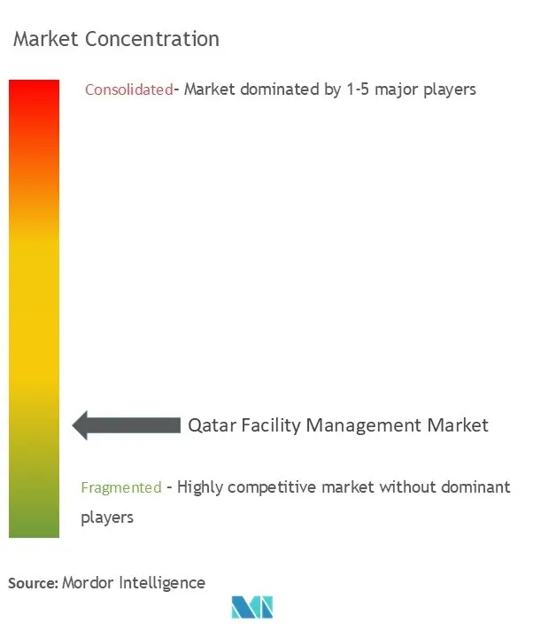 Qatar Facility Management Market Concentration