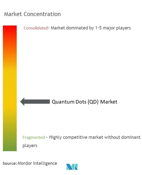 Quantum Dots Market Concentration