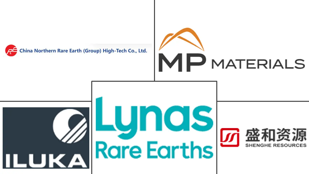  Rare Earth Elements Market Major Players