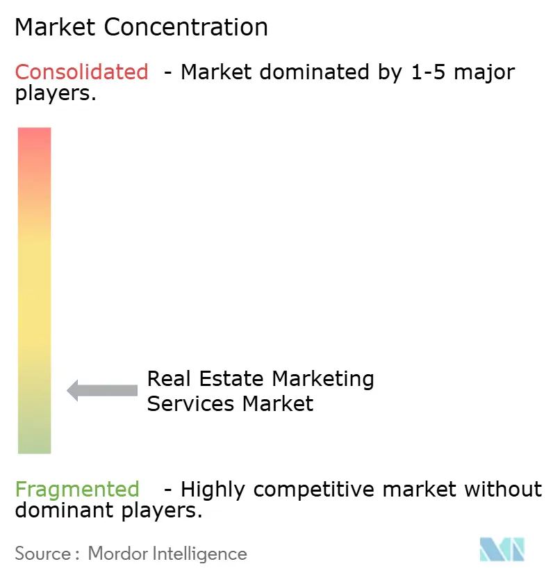 Real Estate Marketing Services Market Concentration