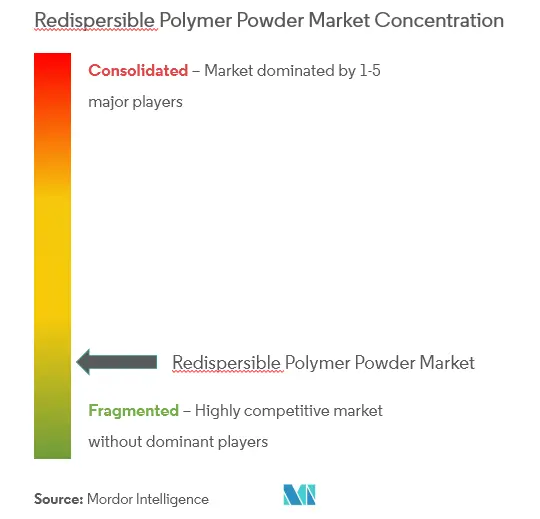 Redispersible Polymer Powder Market Concentration