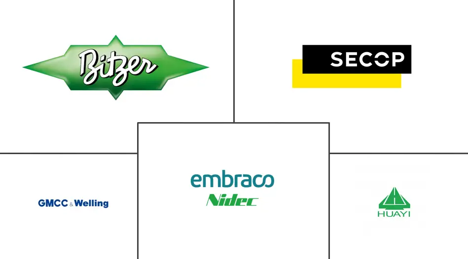 Major players in Refrigerator Compressor industry