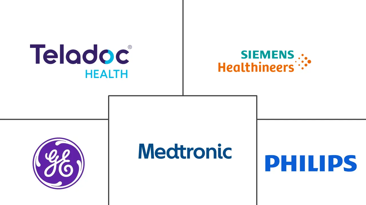 Hauptakteure in Markt für Remote-Patient-Monitoring-Software Branche