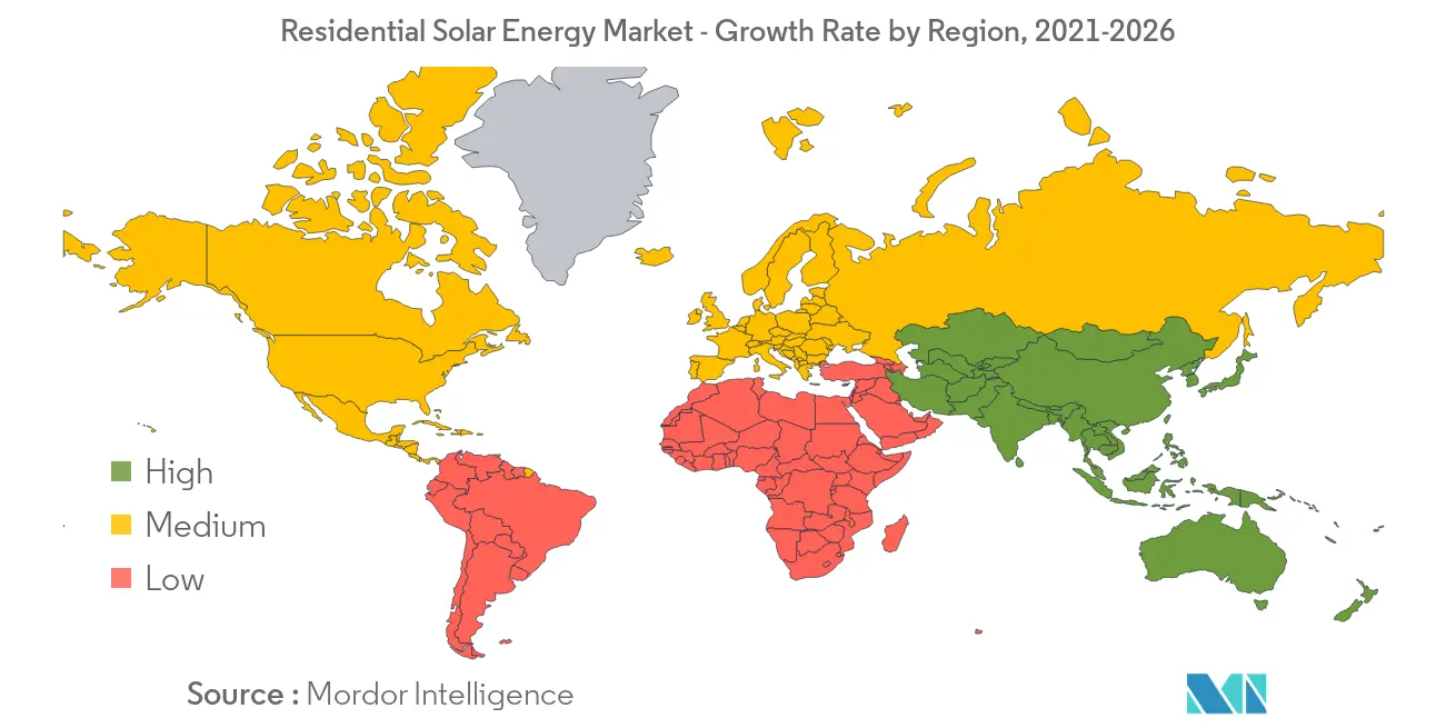 Residential Solar Energy Market - Geography