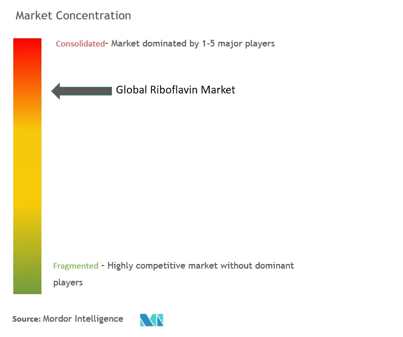 Riboflavin Market Concentration