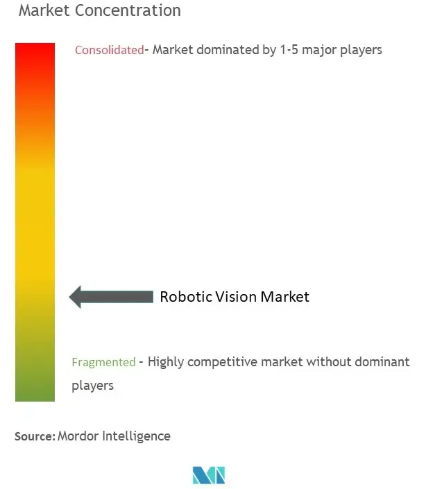 ロボットビジョン市場の集中度