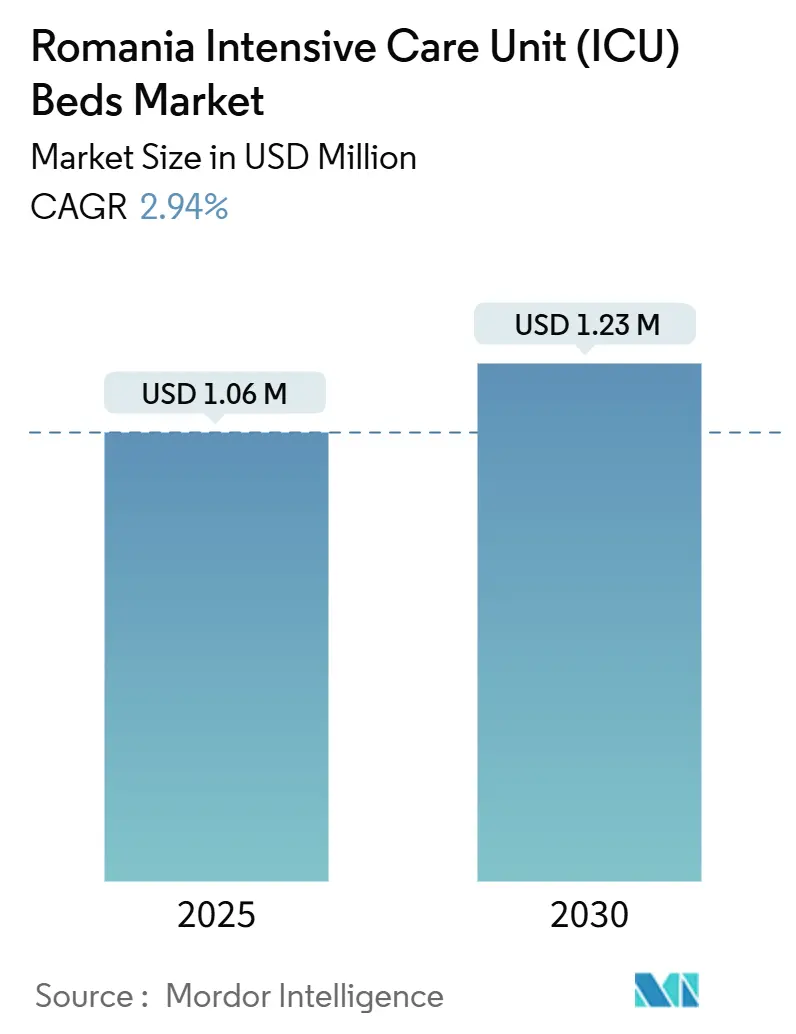 Romania Intensive Care Unit (ICU) Beds Market (2025 - 2030)
