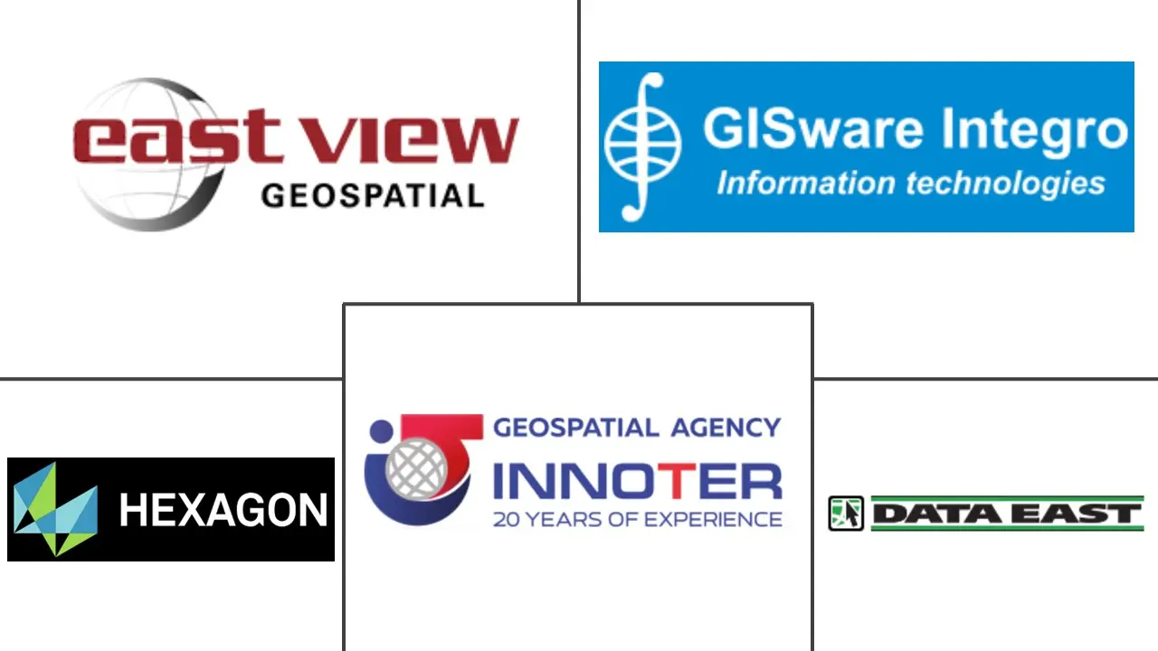  Russia Geospatial Analytics Market Major Players