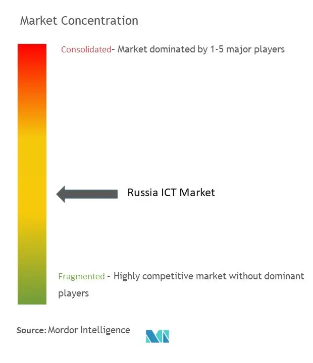 Russia ICT Market Concentration