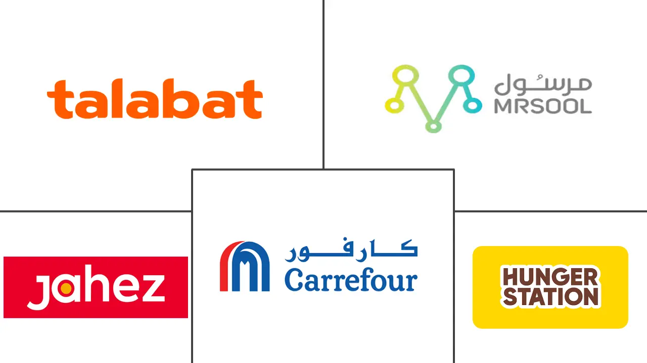 Saudi Arabia Delivery Apps Market Major Players
