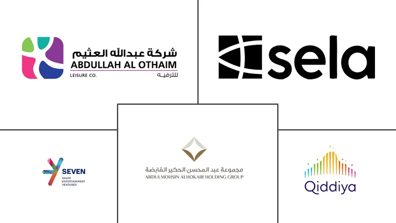 Principales actores en Mercado de Entretenimiento y Diversión de Arabia Saudita industria