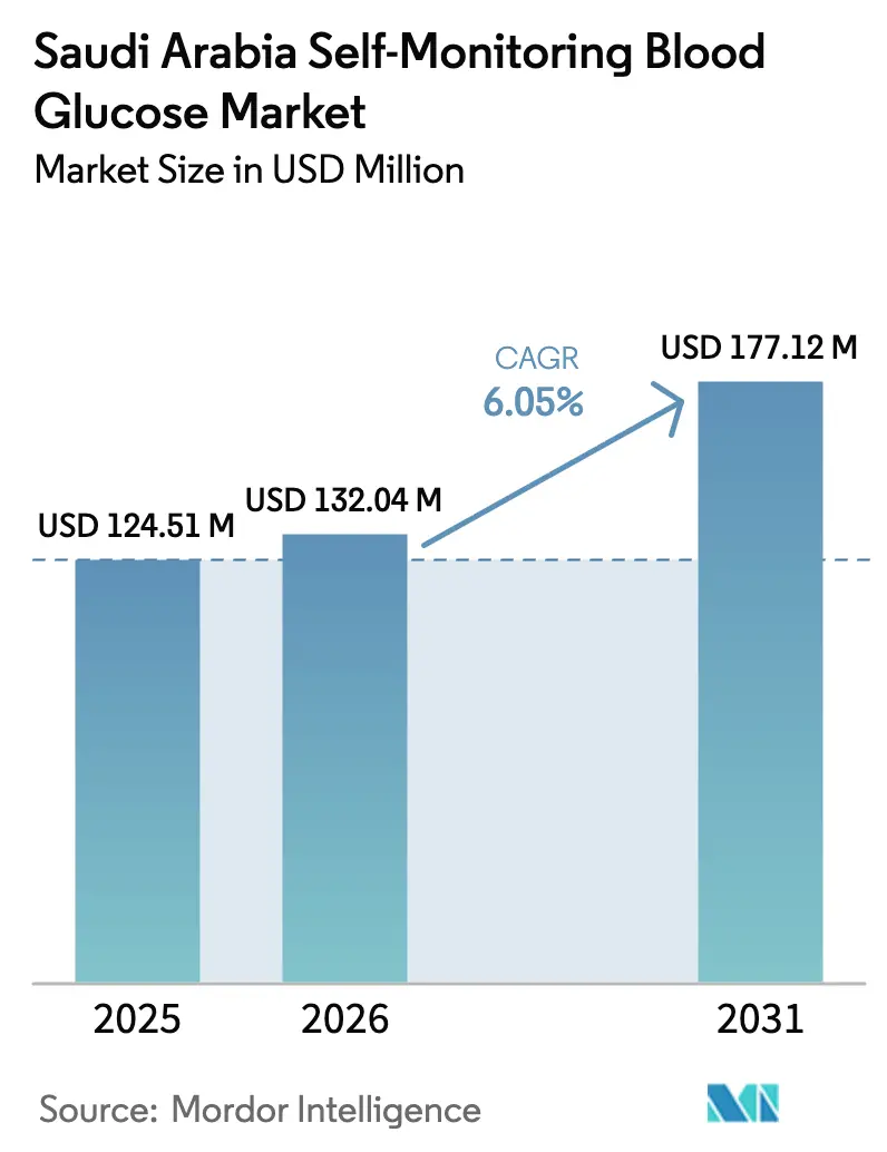 Saudi Arabia Self-Monitoring Blood Glucose Market (2025 - 2030)