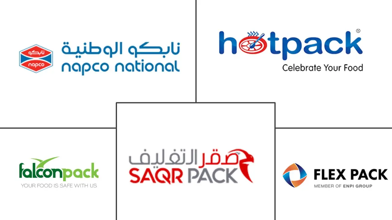 사우디 아라비아 식품 서비스 일회용 포장 시장 주요 업체