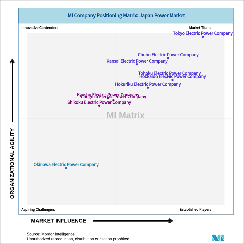 Matrix of Japan Power Market