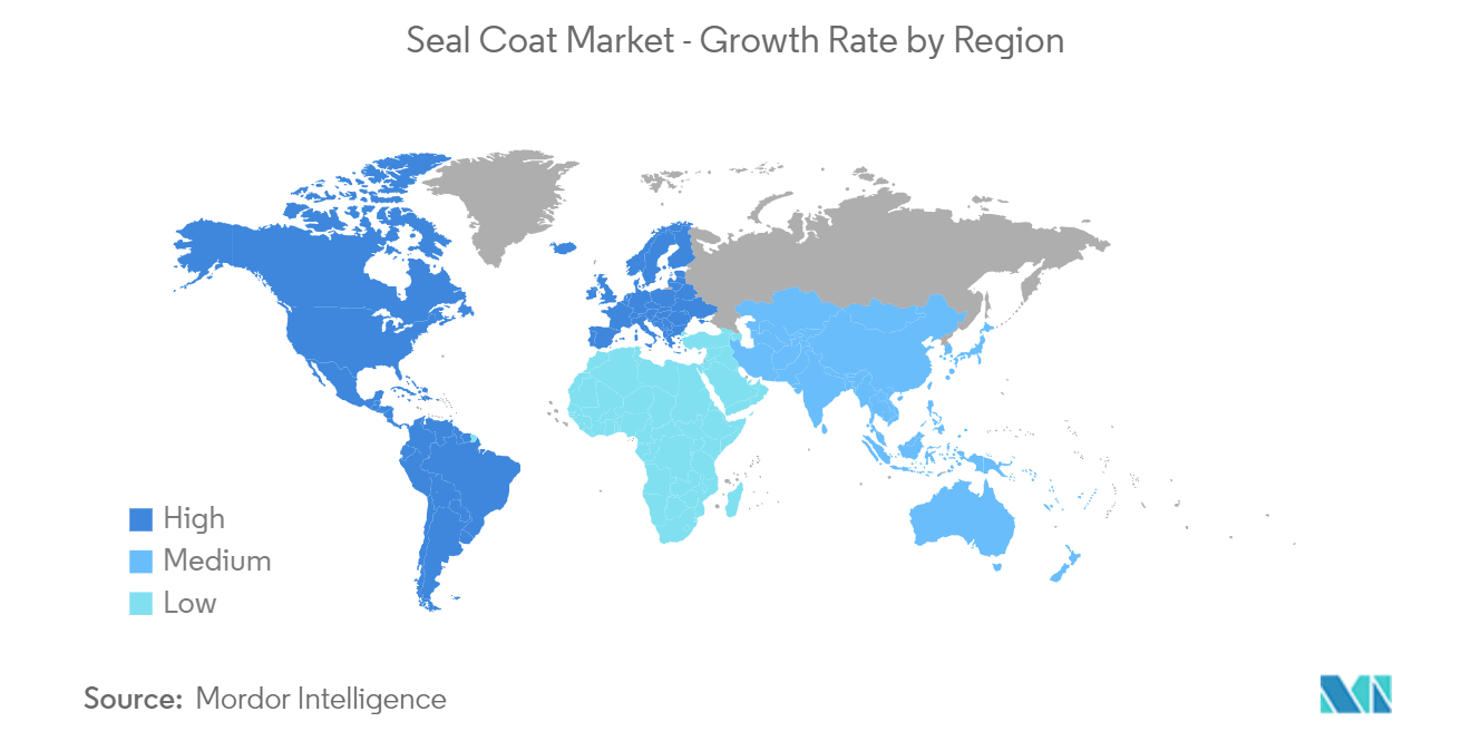 Seal Coat Market - Growth Rate by Region