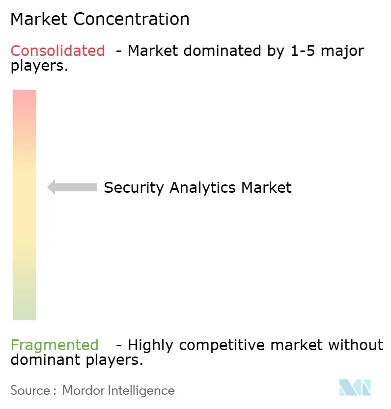 Security Analytics Market Concentration Security Analytics Market Concentration