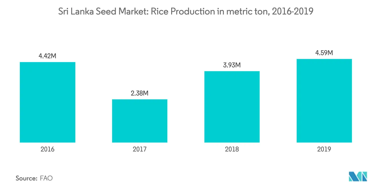 rice production in Sri Lanka