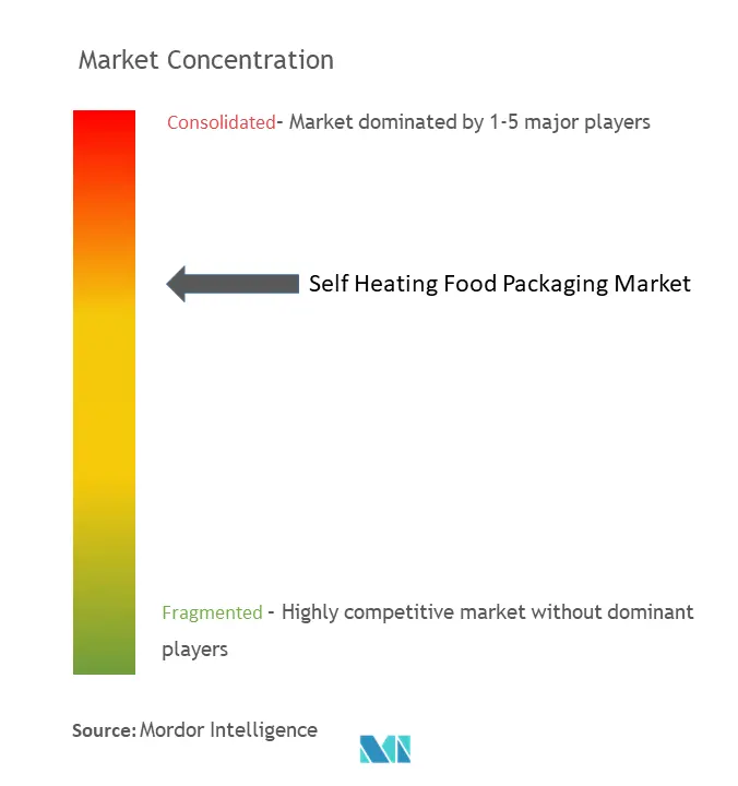 Self Heating Food Packaging Market Concentration