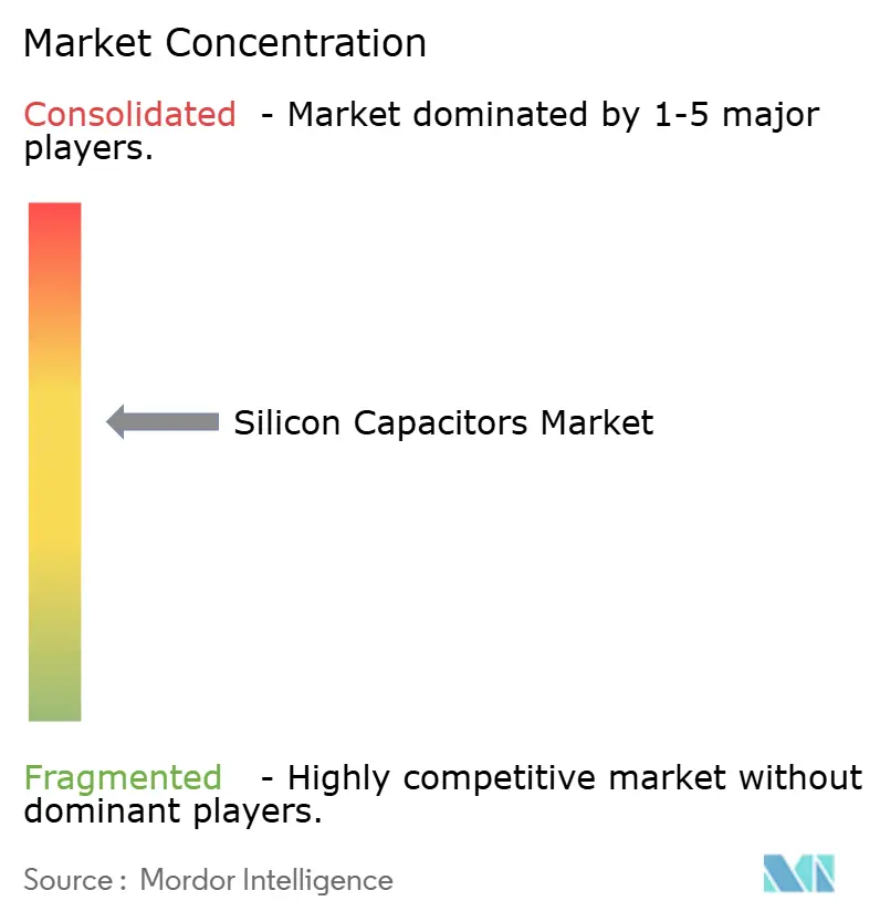 Silicon Capacitors Market Concentration