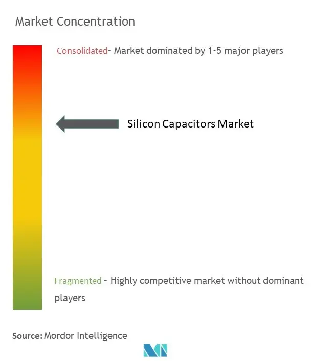 Silicon Capacitors Market Concentration