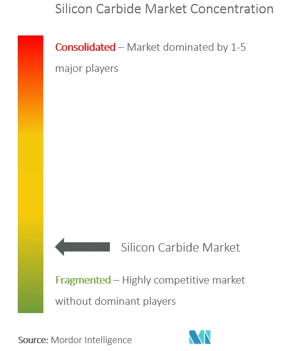 Silicon Carbide Market Concentration
