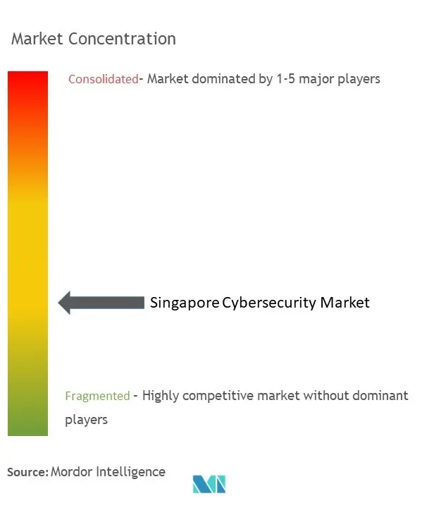 Singapore Cybersecurity Market Concentration