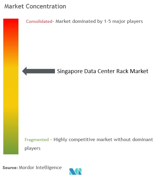 Singapore Data Center Rack Market Concentration
