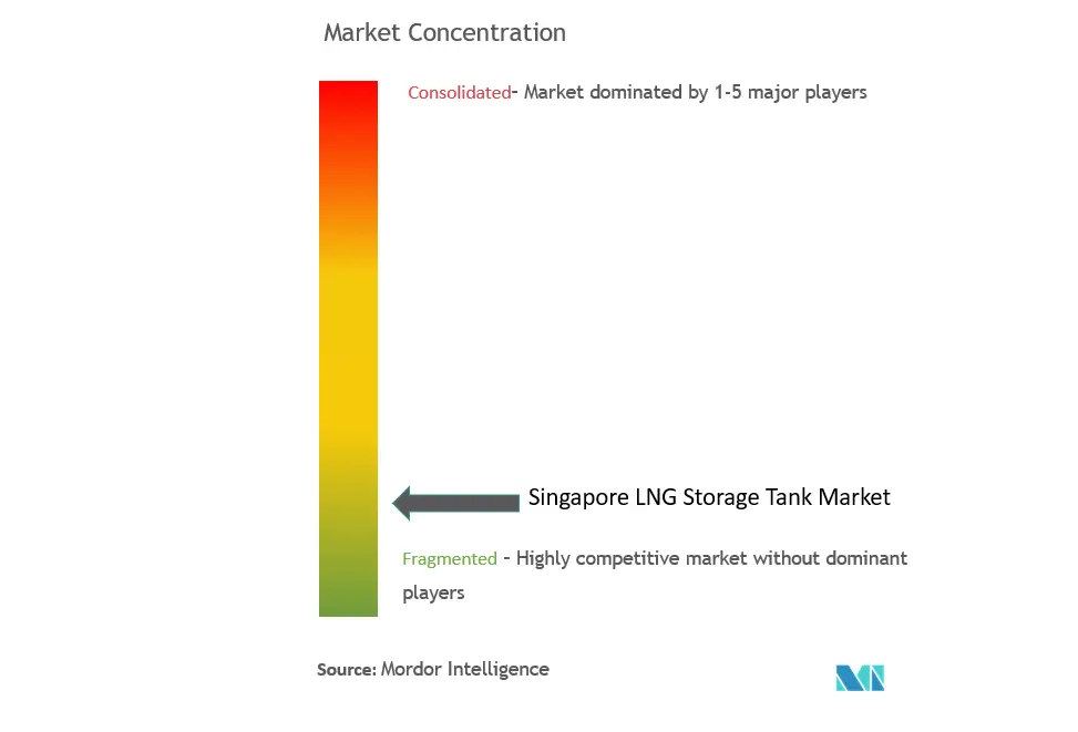  Singapore LNG Storage Tank Market Concentration