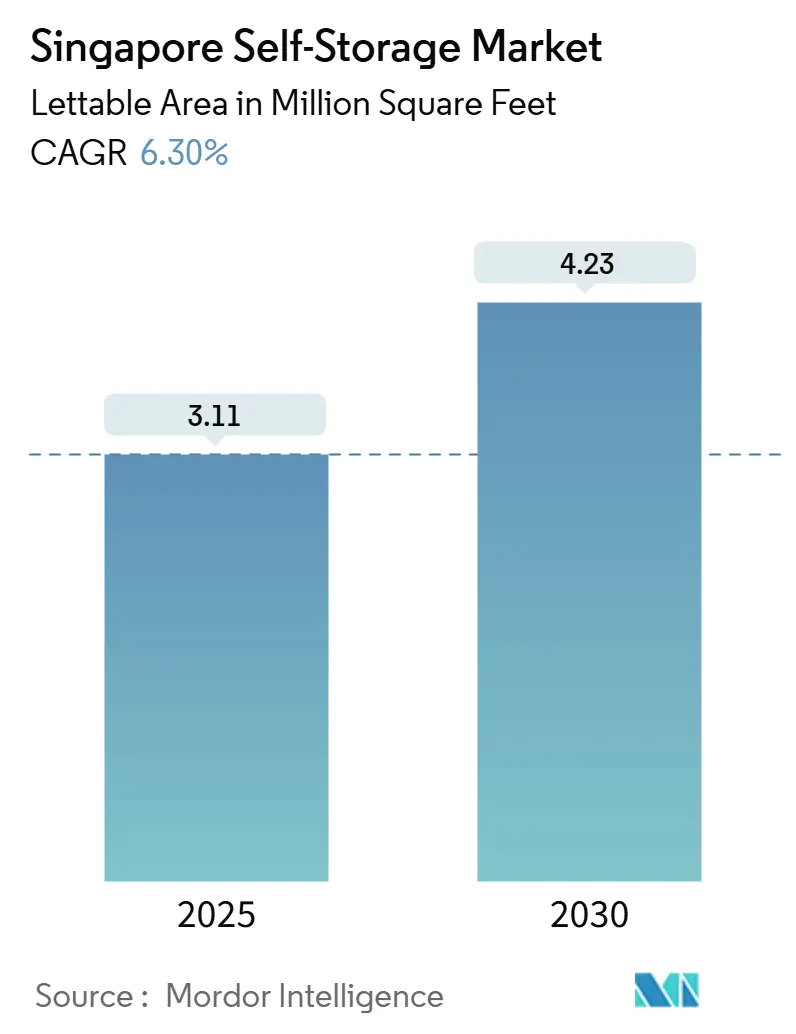Singapore Self-Storage Market (2025 - 2030)