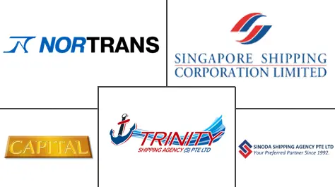 Principales actores de la industria de servicios de agencias navieras de Singapur