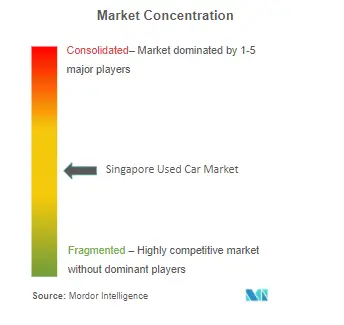 Singapore Used Car Market Concentration