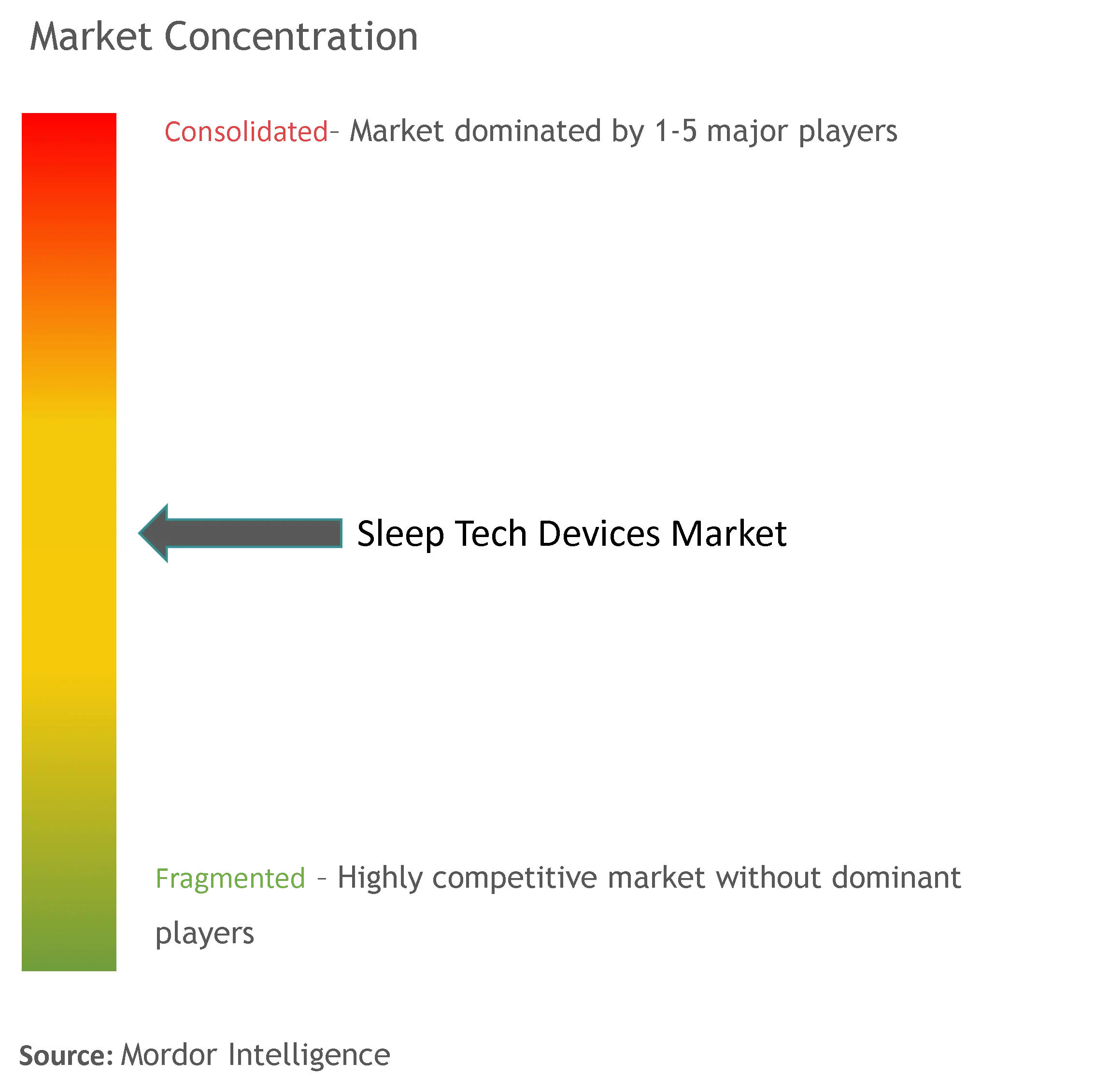 Sleep Tech Devices Market Concentration