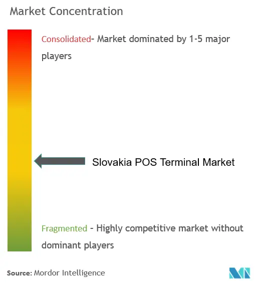 Slovakia POS Terminal Market - Market Concentration.png