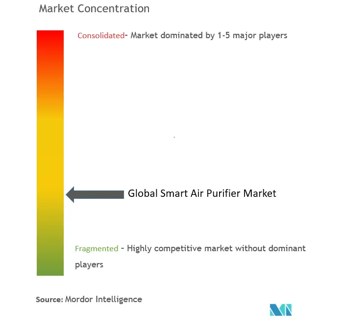 Smart Air Purifier Market Concentration