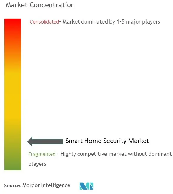 Smart Home Security Market Concentration