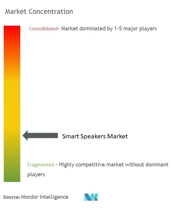 Smart Speaker Market Concentration