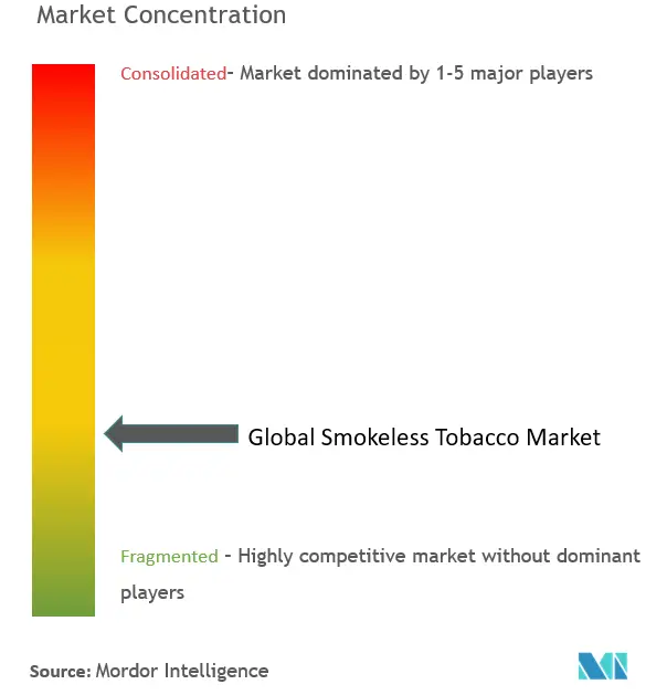 Smokeless Tobacco Market Concentration
