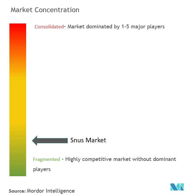 Snus Market Concentration