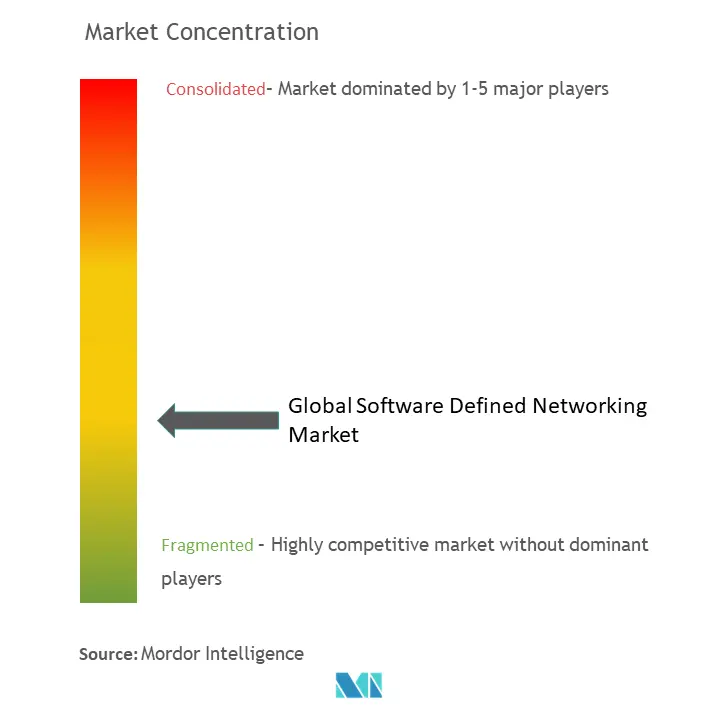 Software Defined Networking Market Concentration