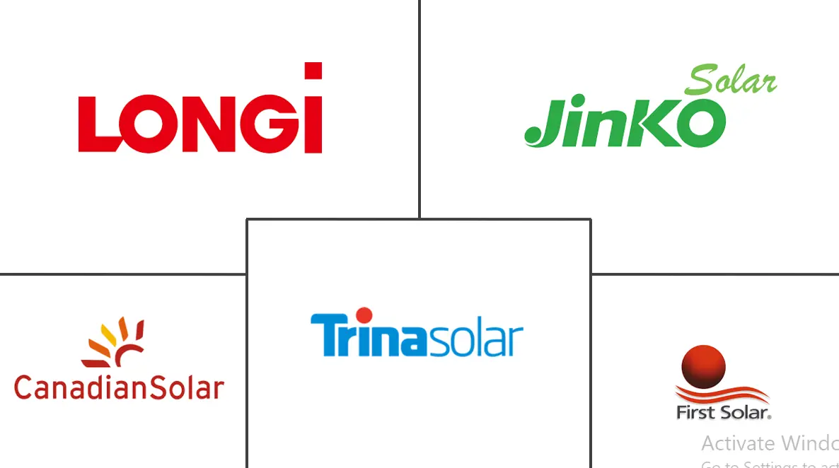 Principales actores en Mercado de Energía Solar industria