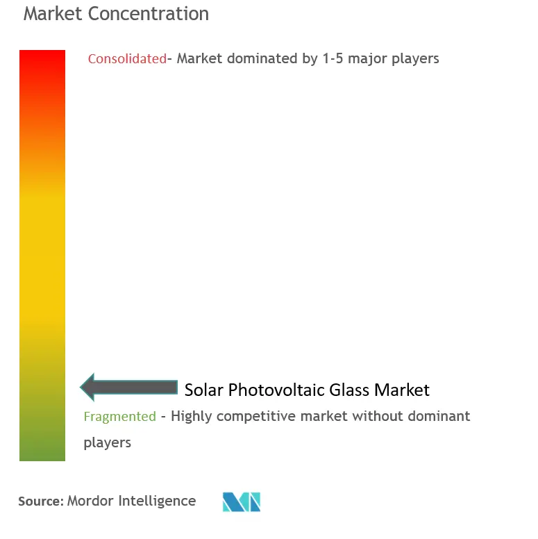 Solar Photovoltaic Glass Market Concentration