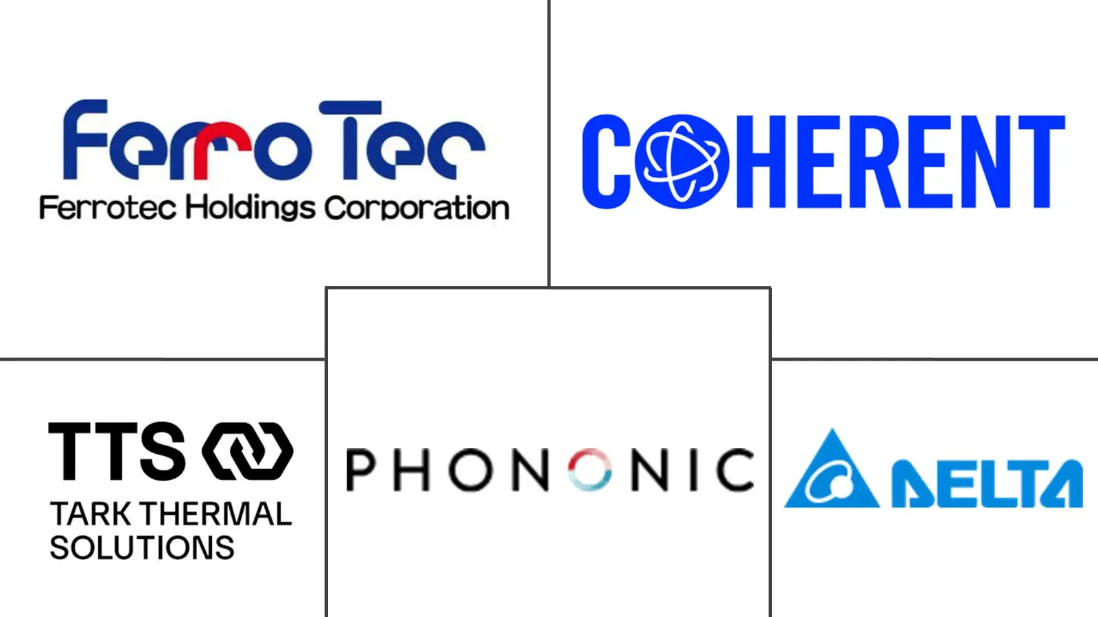 Major players in Solid State Cooling industry