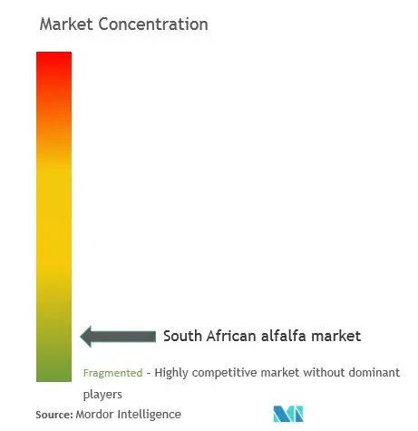South Africa Alfalfa Market Concentration