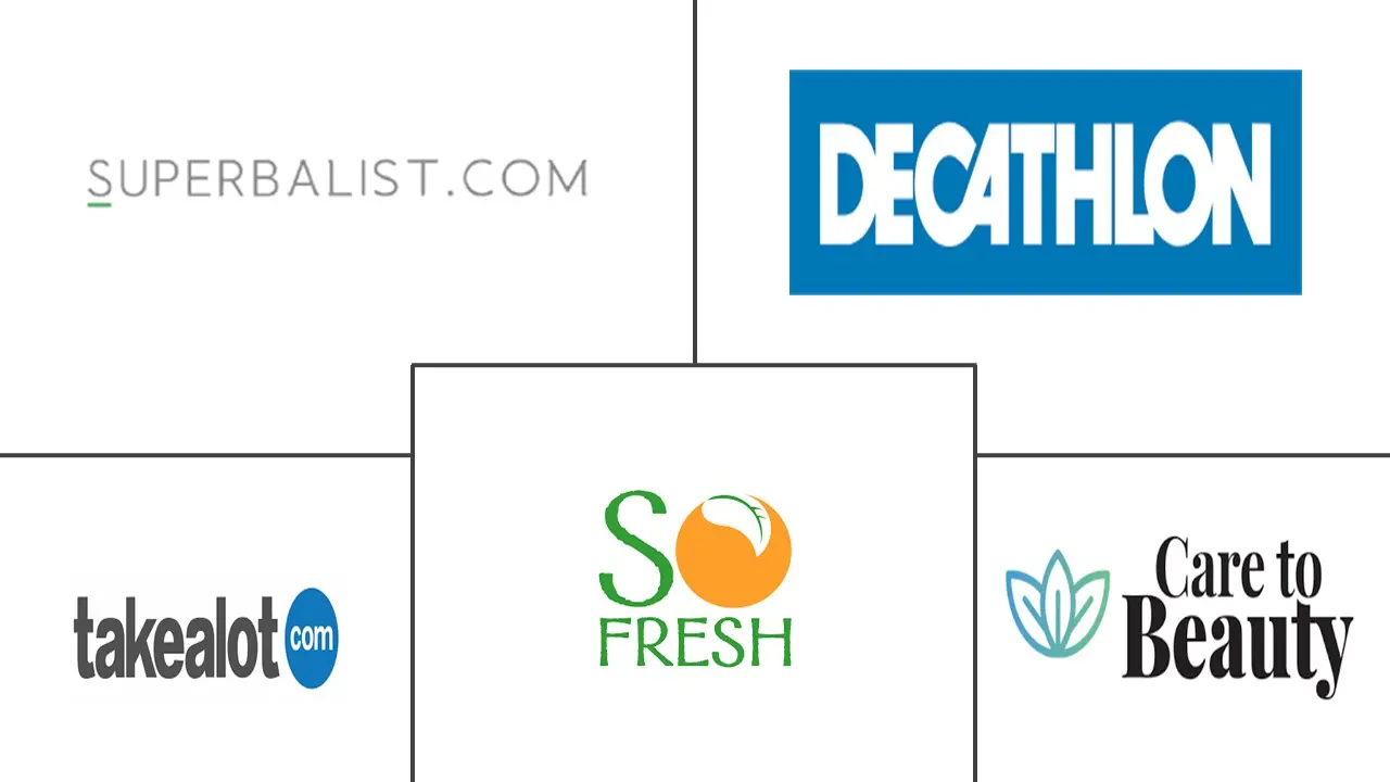 Major players in South Africa E-commerce industry