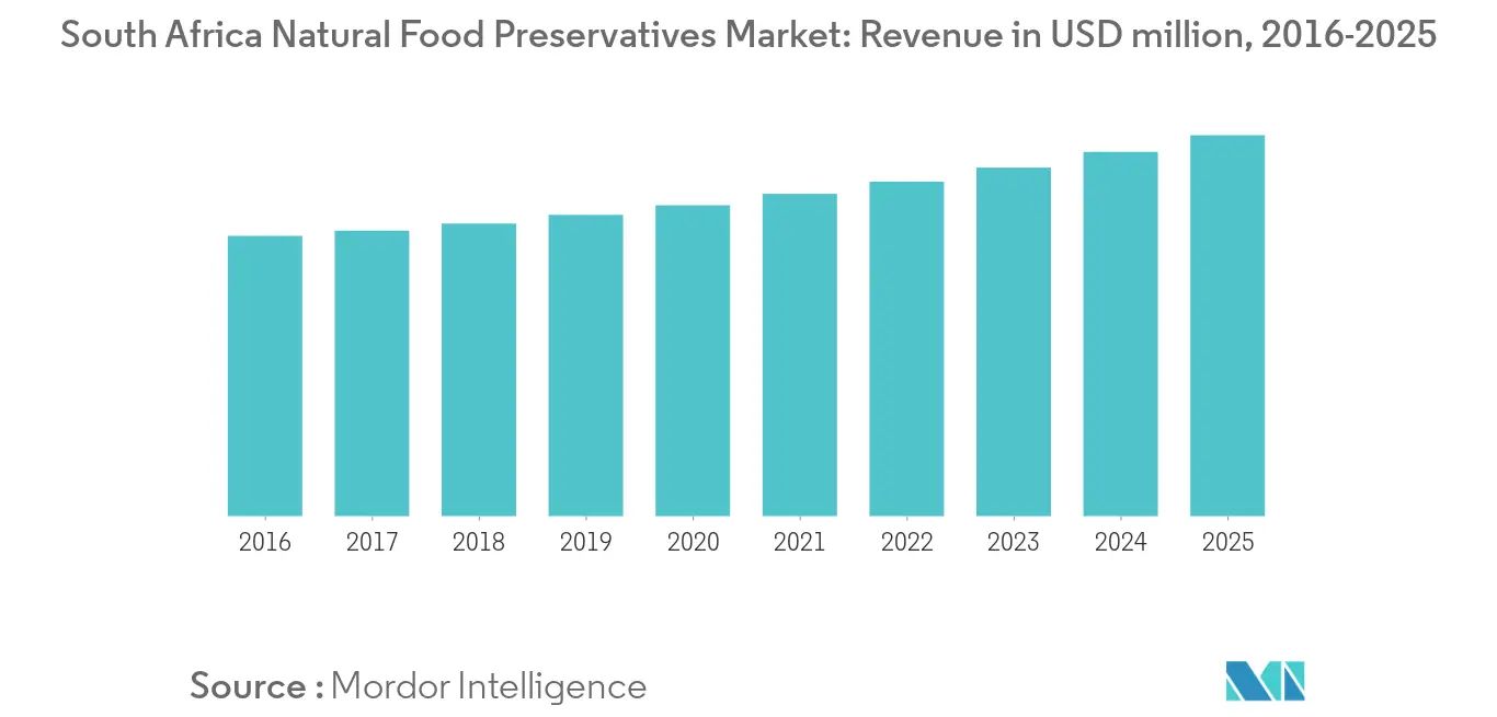 Рынок консервантов-пищевых продуктов Южной Африки1