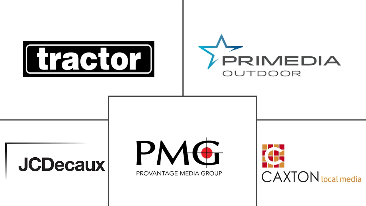 Major players in South Africa OOH and DOOH industry