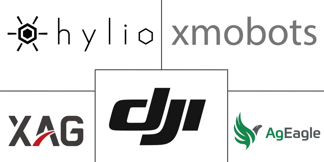 Major players in South America Agricultural Drones industry