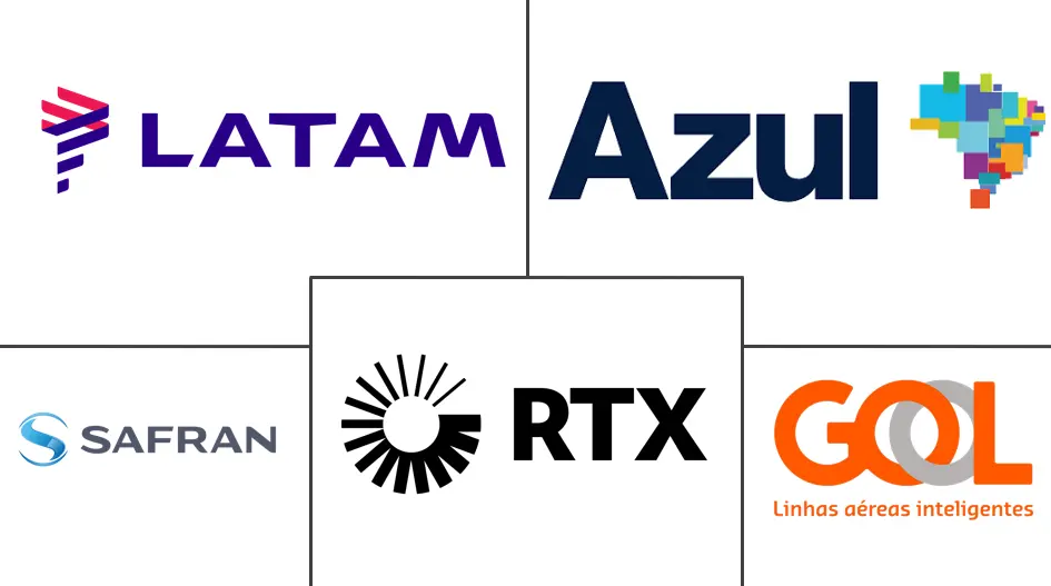 Major players in South America Aircraft Maintenance, Repair, and Overhaul industry