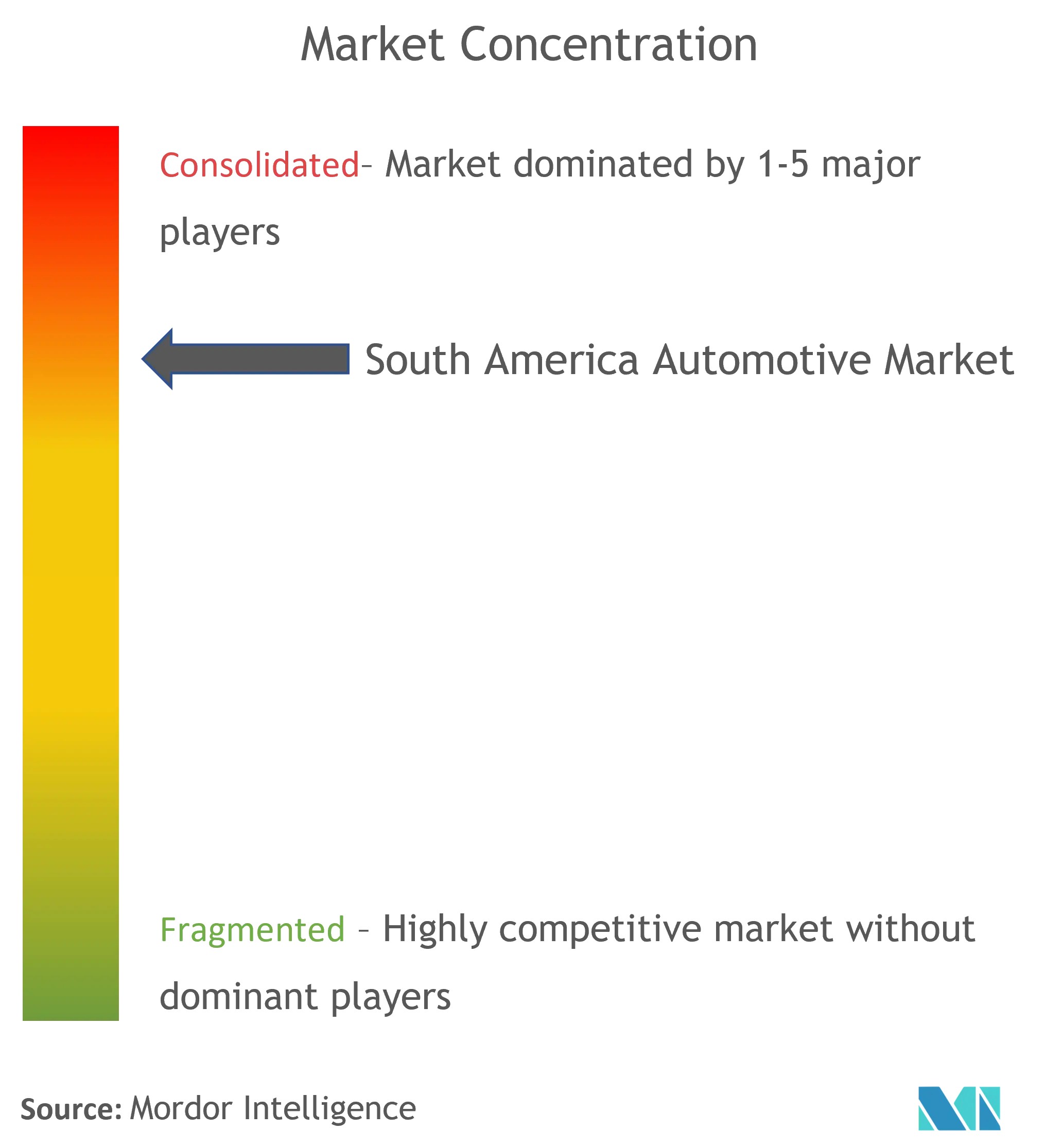 South America Automotive Market Concentration